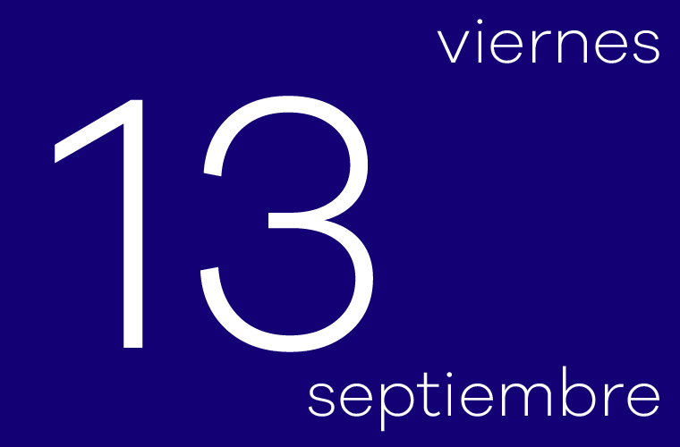 Hoy viernes 13 de septiembre