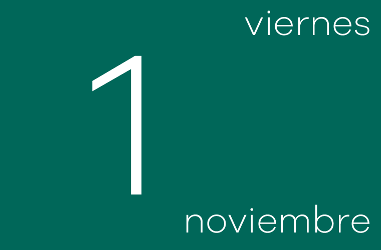 Hoy viernes 1 de noviembre