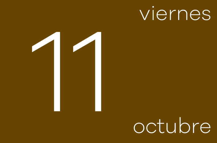 Hoy viernes 11 de Octubre