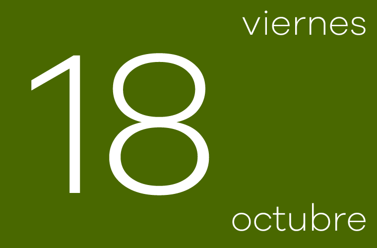 Hoy viernes 18 de Octubre