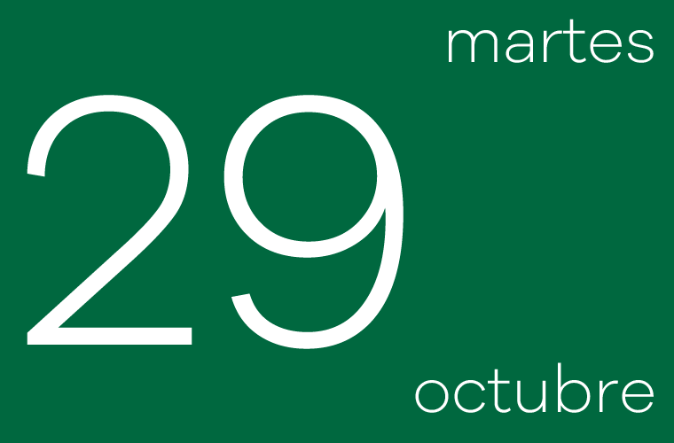 Hoy Martes 29 de Octubre