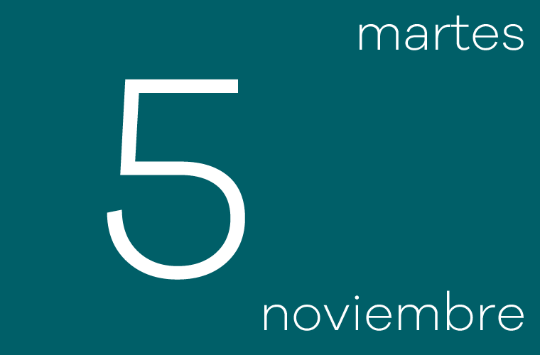 Hoy martes 5 de noviembre