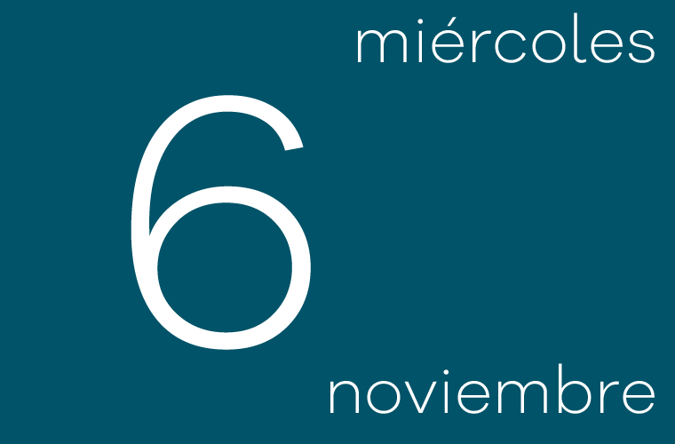 Hoy miércoles 6 de noviembre