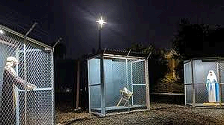 Entre Rejas el Nacimiento del Niño Jesús en Frontera