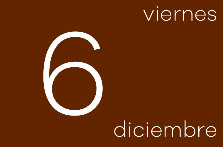 Hoy jueves 6 de diciembre