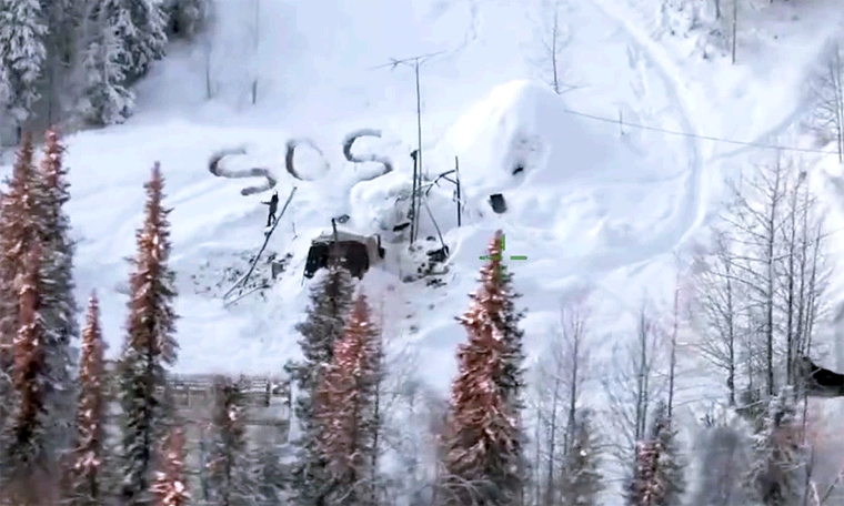 Hombre Sobrevive 23 Días en la Nieve