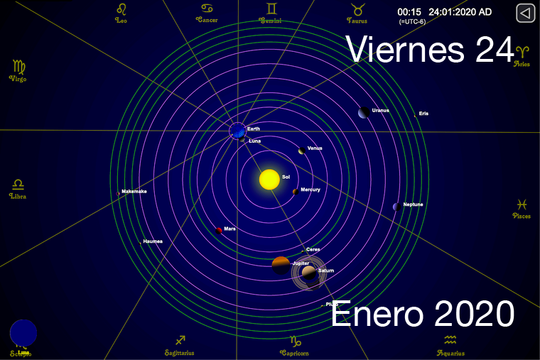 Hoy viernes 24 de enero