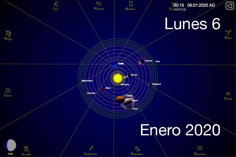 Hoy lunes 6 de enero