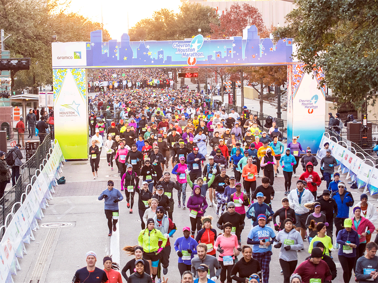 Falleció Persona en el Maratón de Houston