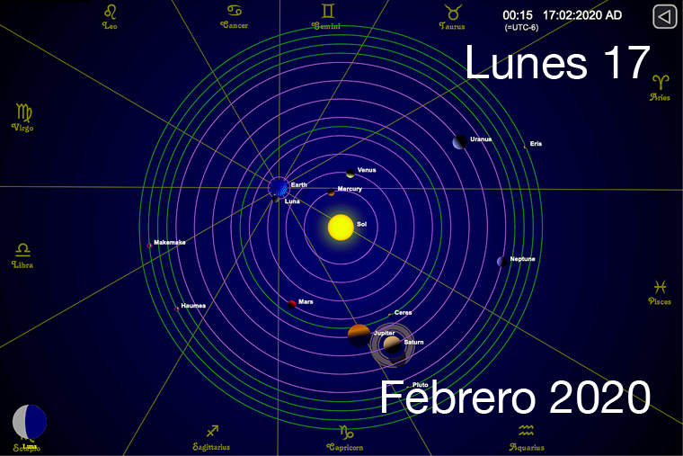 Hoy Lunes 17 de febrero