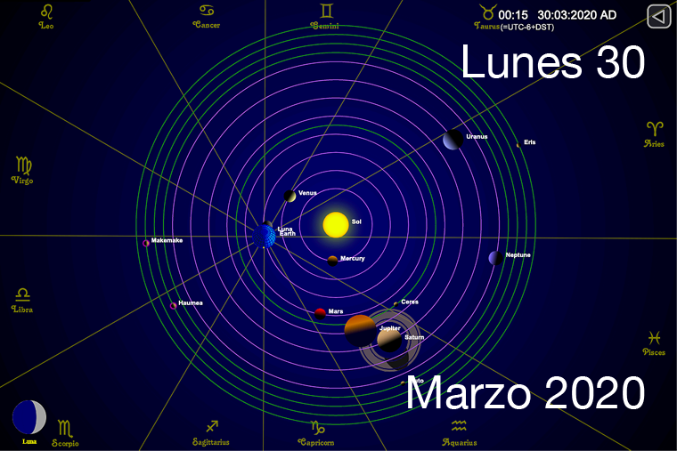 Hoy lunes 30 de marzo