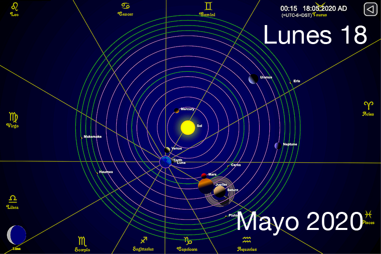 Hoy lunes 18 de mayo