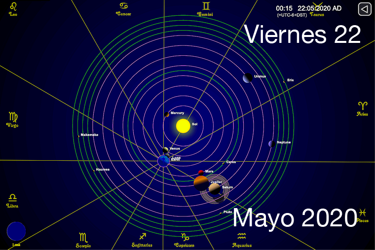 Hoy viernes 22 de mayo