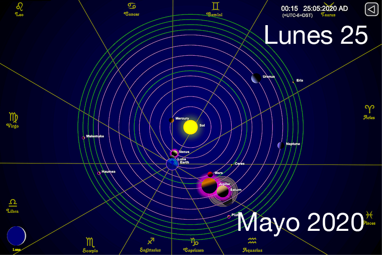 Hoy lunes 25 de mayo