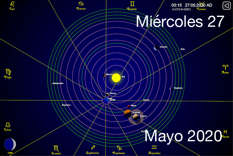 Hoy miércoles 27 de mayo