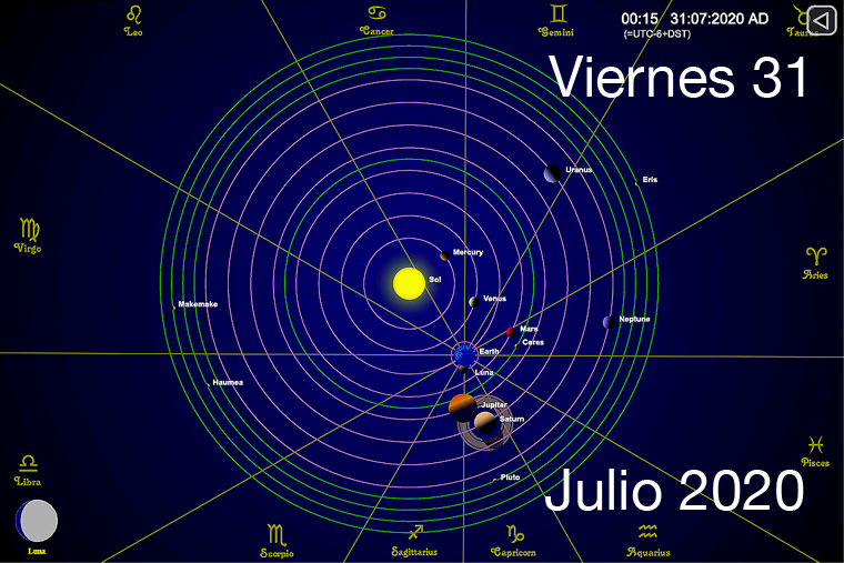 Hoy viernes 31 de julio