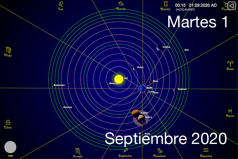 Hoy martes 1 de septiembre