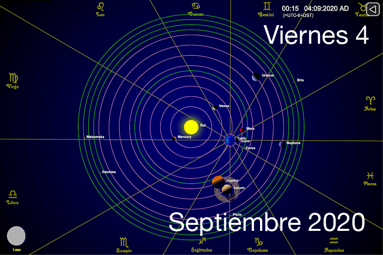Hoy viernes 4 de septiembre