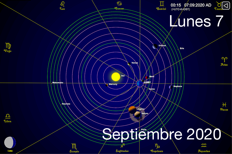 Hoy lunes 7 de septiembre
