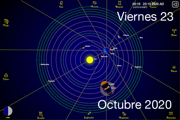 Hoy viernes 23 de Octubre