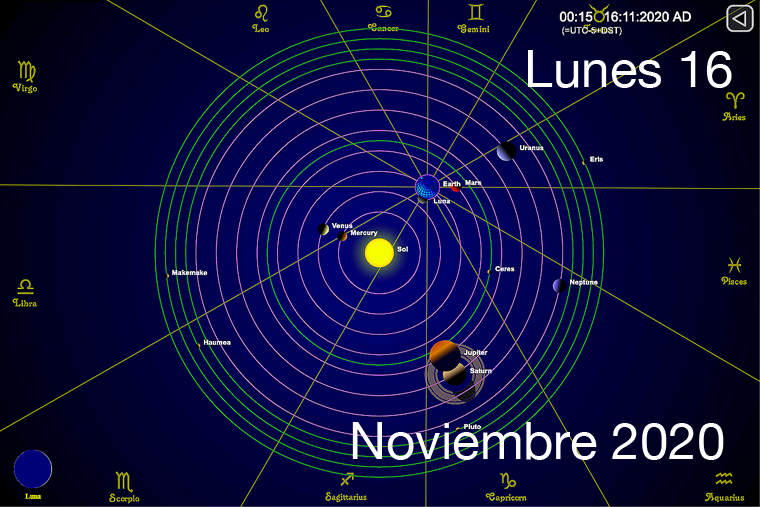 Hoy lunes 16 de noviembre