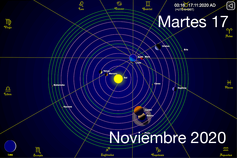 Hoy martes 17 de noviembre