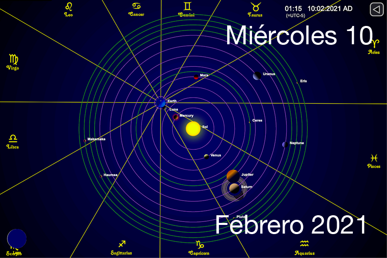 Hoy Miércoles 10 de Febrero
