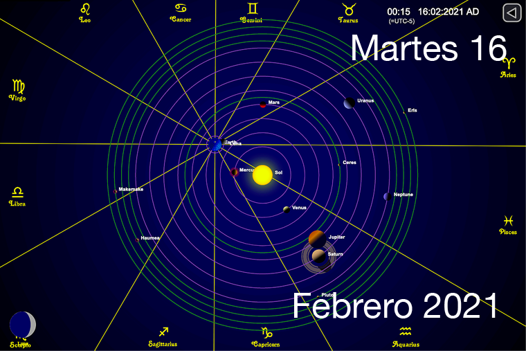 Hoy Martes 16 de Febrero