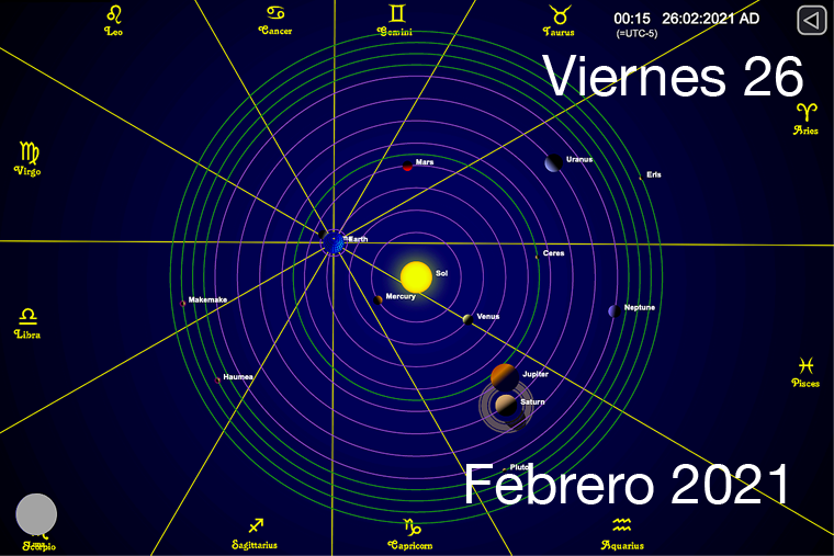 Hoy Viernes 26 de Febrero