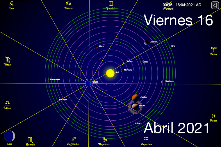 Hoy Viernes 16 de Abril