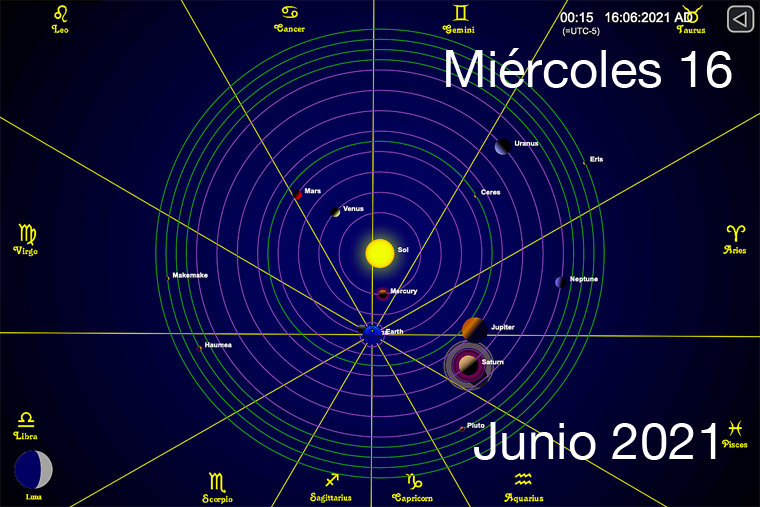 Hoy Miércoles 16 de Junio