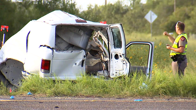 Accidente Deja al Menos 10 Inmigrantes Muertos