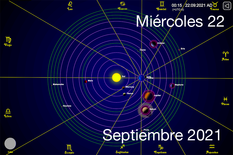Hoy Miércoles 22 de Septiembre