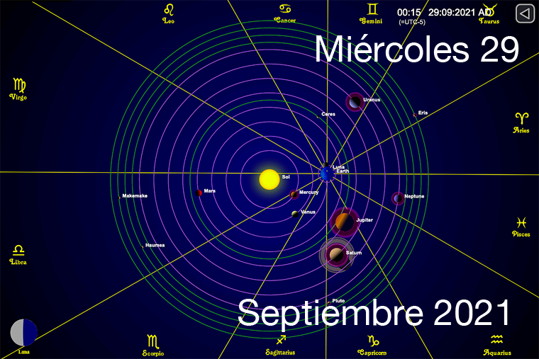 Hoy Miércoles 29 de Septiembre