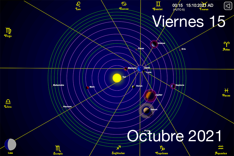 Hoy Viernes 15 de Octubre