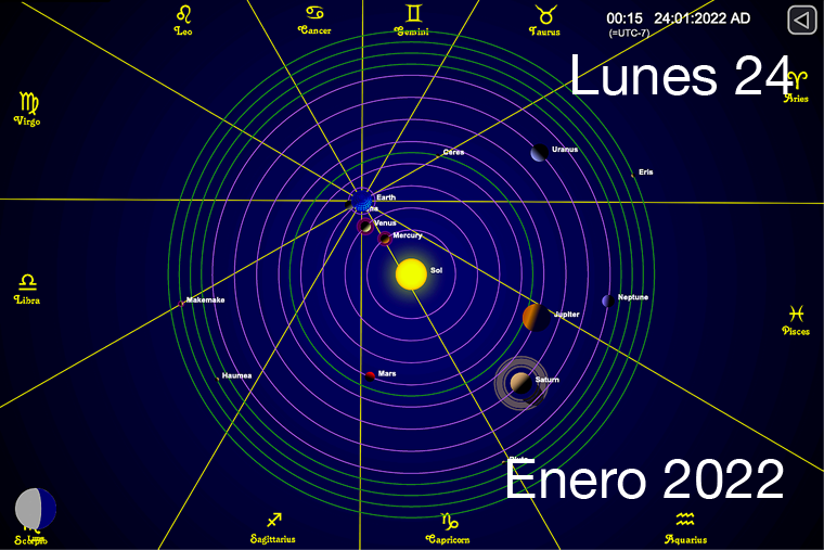 Hoy es Lunes 24 de Enero