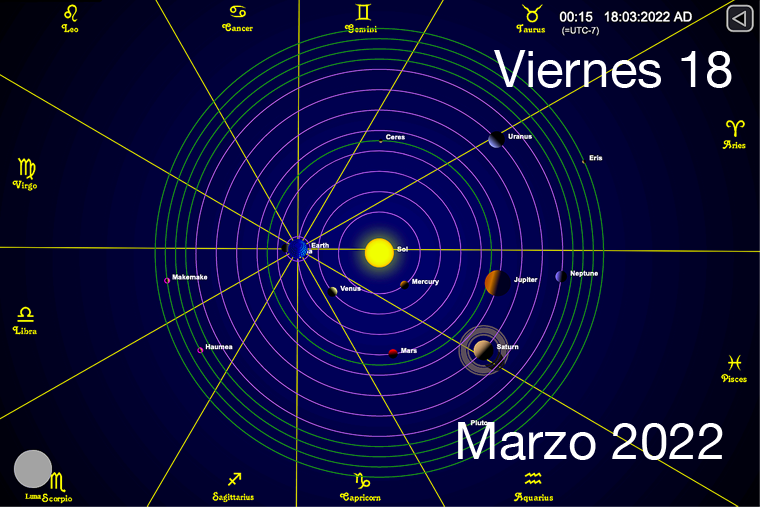 Hoy es Viernes 18 de Marzo