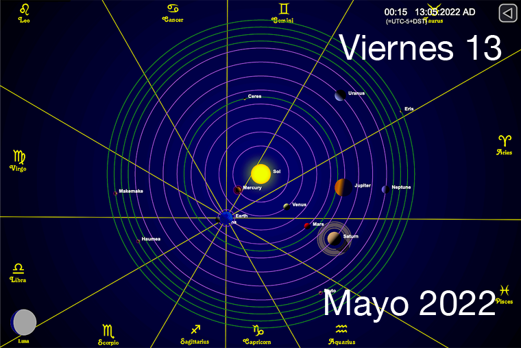 Hoy es Viernes 13 de Mayo