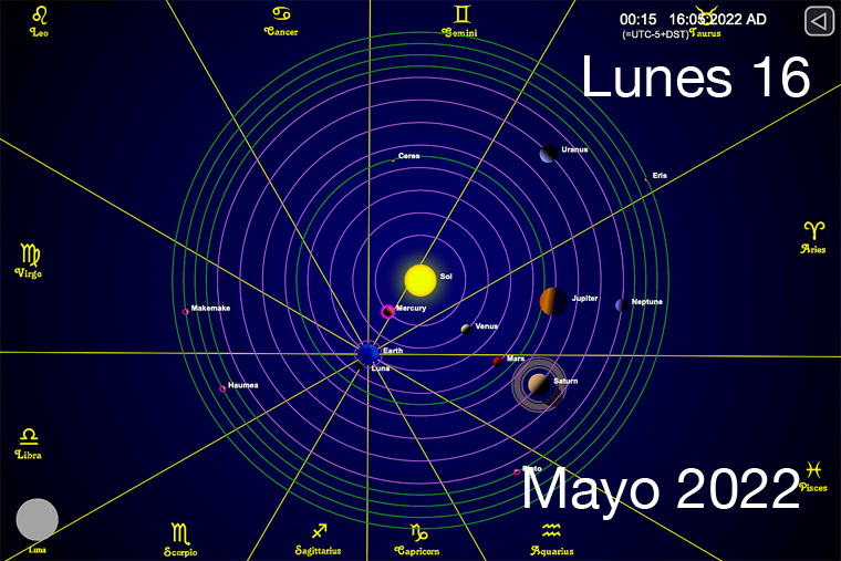 Hoy es Lunes 16 de Mayo