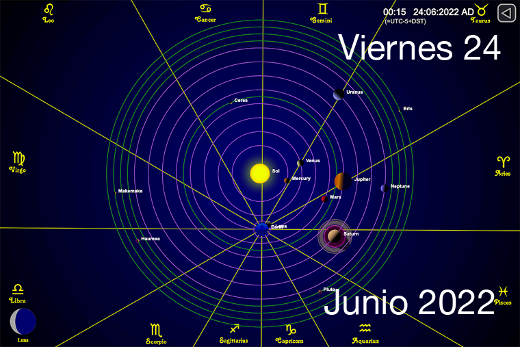 Hoy es Viernes 24 de Junio