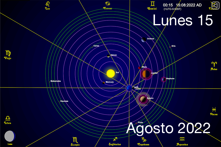 Hoy es Lunes 15 de Agosto