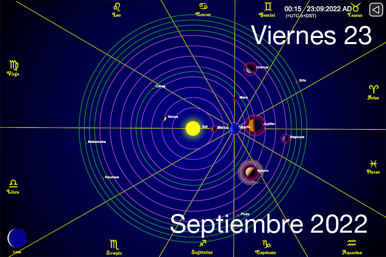 Hoy es Viernes 23 de Septiembre