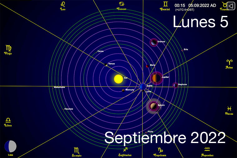 Hoy es Lunes 5 de Septiembre