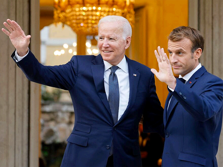 Presidente Francés Llega a Estados Unidos