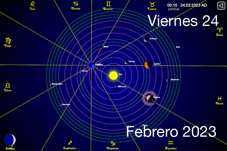 Hoy es Viernes 24 de Febrero