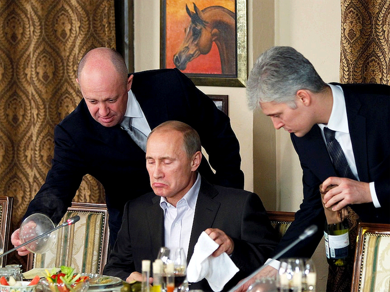 Se le sale del Huacal el Chef de Putin