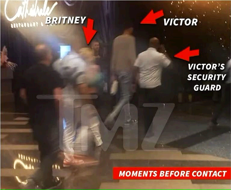 Britney Spears es Agredida por Guarrura de Novato de la NBA