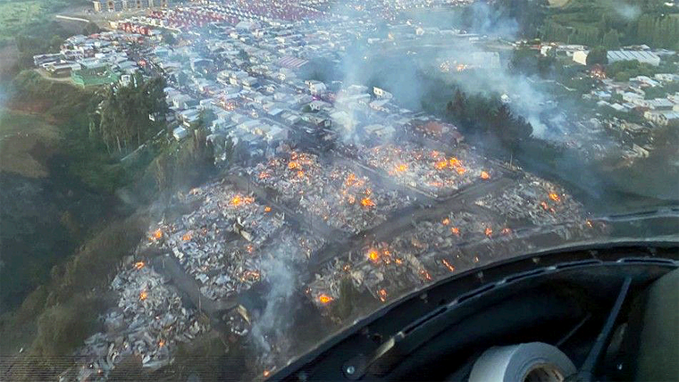 Incendio Forestal en Hawaii Deja 6 Muertos
