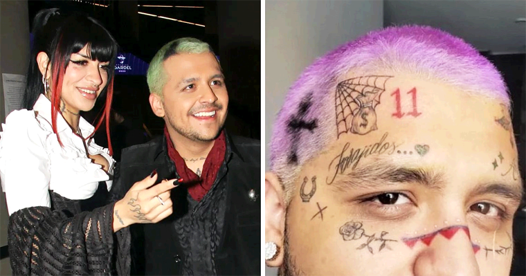 Nodal en Proceso de Quitarse Tatuajes en la Cara