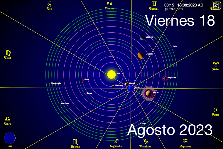 Hoy es Viernes 18 de Agosto